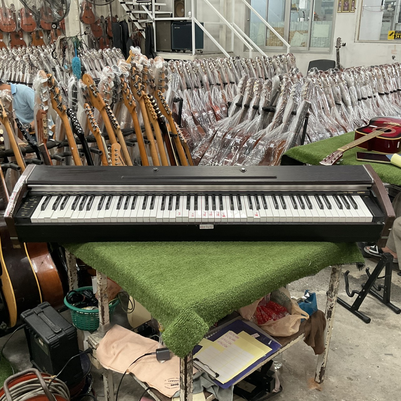 เปียโน CASIO : PX-700 สินค้าไม่พร้อมใช้งาน (ต้องซ่อม)