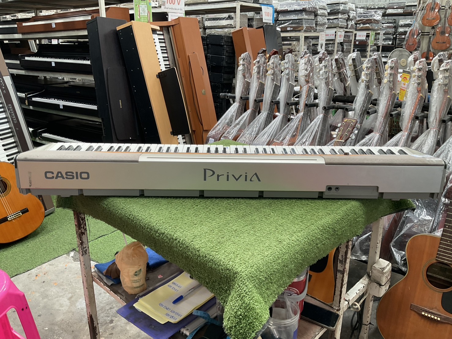 เปียโน CASIO : PX-110 สินค้าไม่พร้อมใช้งาน (ต้องซ่อม)