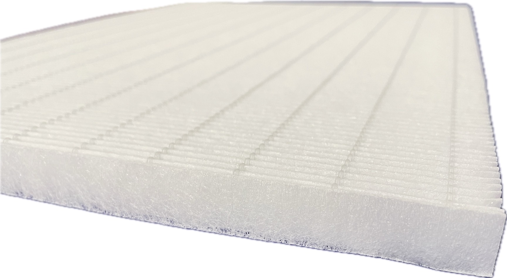 AFS0035 ไส้กรองอากาศ ไส้กรองเครื่องฟอกอากาศ DIY กรองฝุ่นขนาดเล็ก 2.5 ไมครอน ถึง 0.3 ไมครอน 300 x 300 x 8 มม. กว้าง 30 ซม. ยาว 30 ซม. สูง 0.8 ซม.