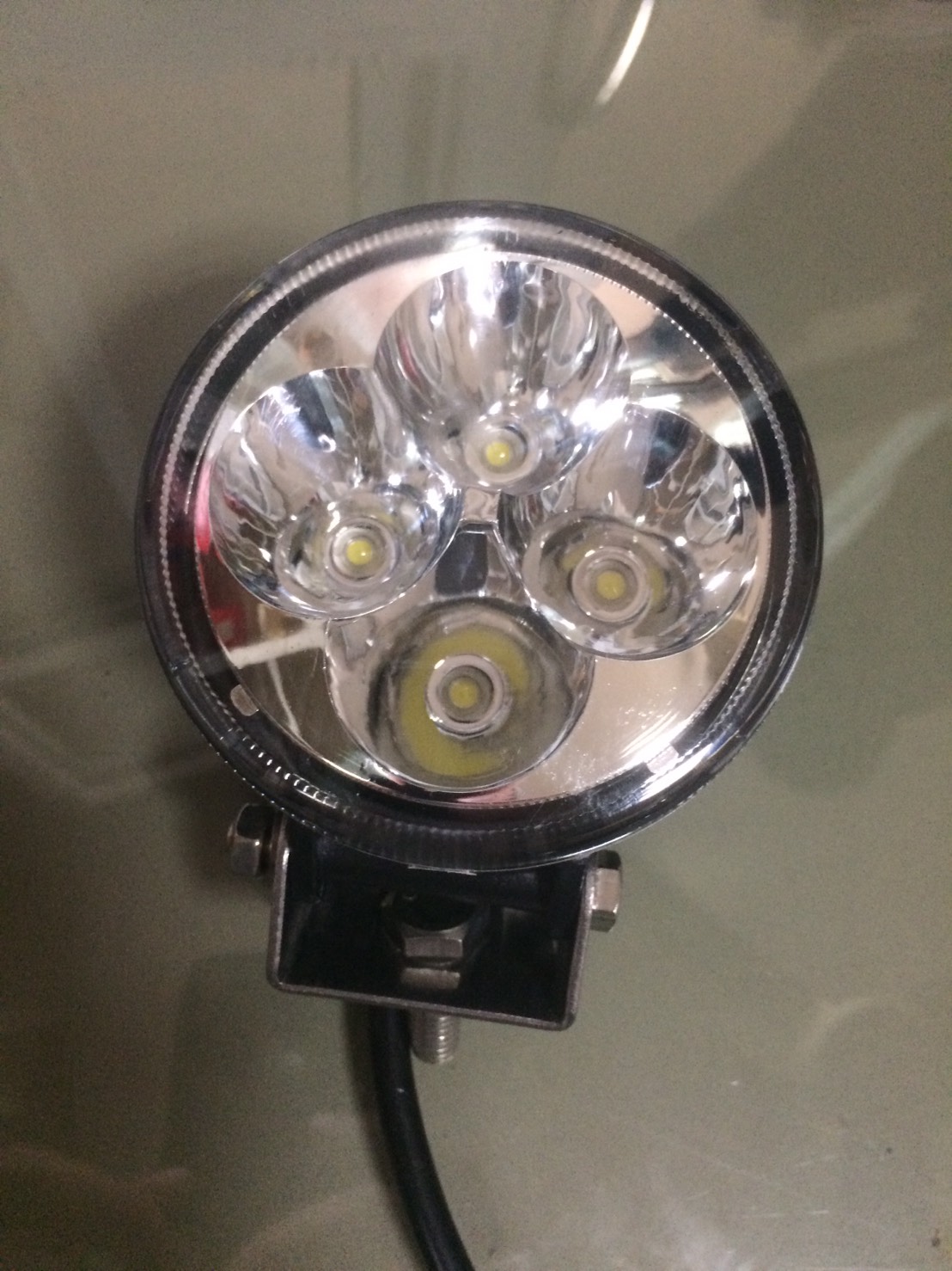 ไฟสปอร์ทไลท์ LED กลมเล็ก ขนาด 3 นิ้ว 9V-48V 12W