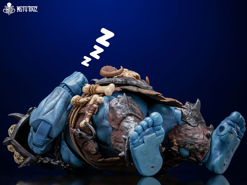 Adventurer's World Crusher Ogre Non Scale Posable Figure Blue(Provisional Pre-order)