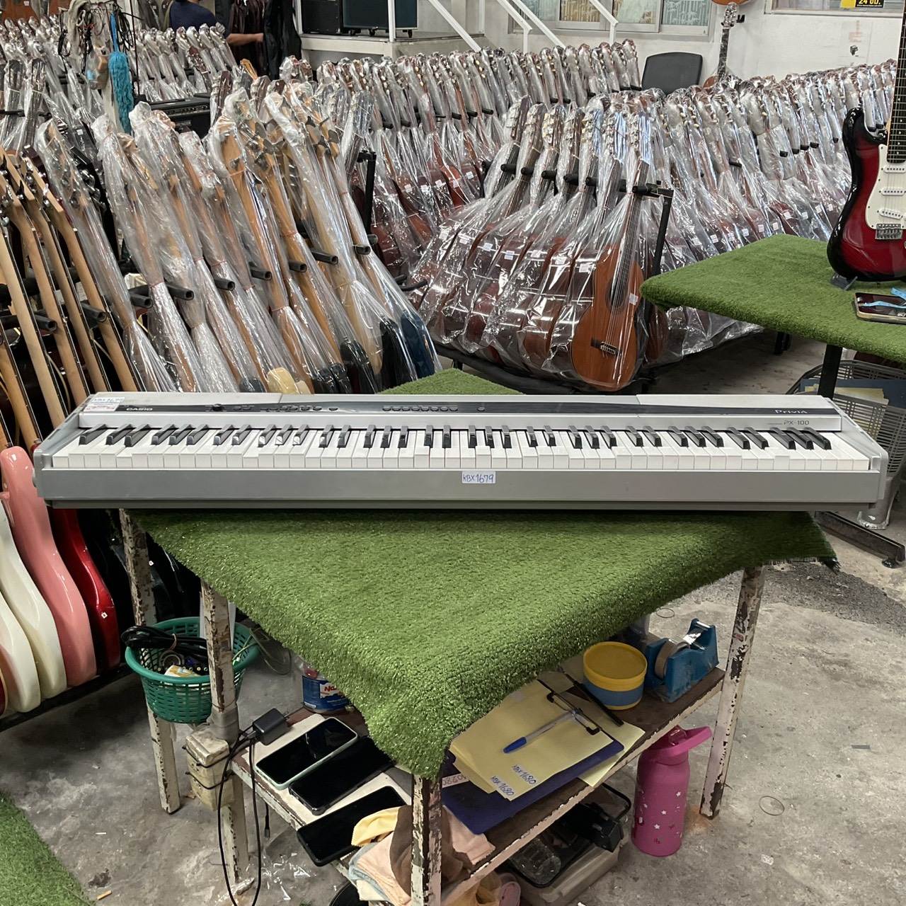 เปียโน CASIO : PX-100 สินค้าไม่พร้อมใช้งาน (ต้องซ่อม)
