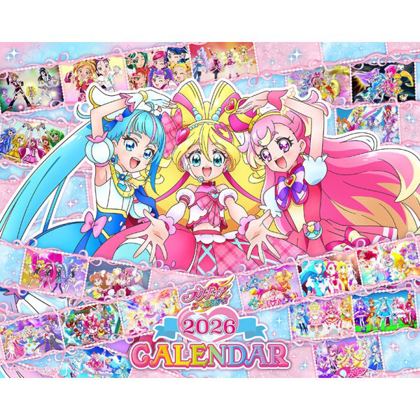 CL-016 2026 PreCure All Stars Tabletop Calendar(Released)