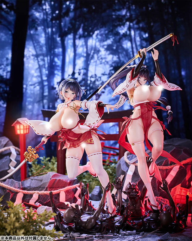 "The Battle Shrine Maidens of Humiliating Servility" Sakuya Todo & Iori Todo Set 1/6 Complete Figure(Pre-order)