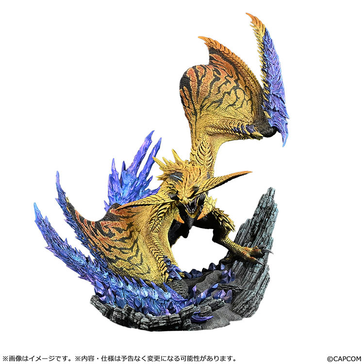 Capcom Figure Builder Creator's Model Monster Hunter Wilds Shining Thunder Wyvern Rey Dau Complete Figure(Pre-order)(Single Shipment)