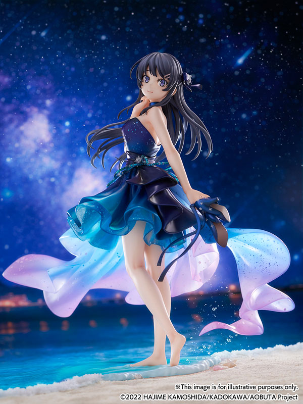 Rascal Does Not Dream series Mai Sakurajima - Starry night sky ver.-1/7 Scale Figure(Pre-order)