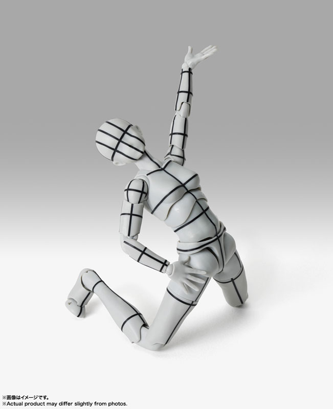 S.H.Figuarts Body-chan -Sports- Edition -Wire Frame- (Gray Color Ver.)(Pre-order)