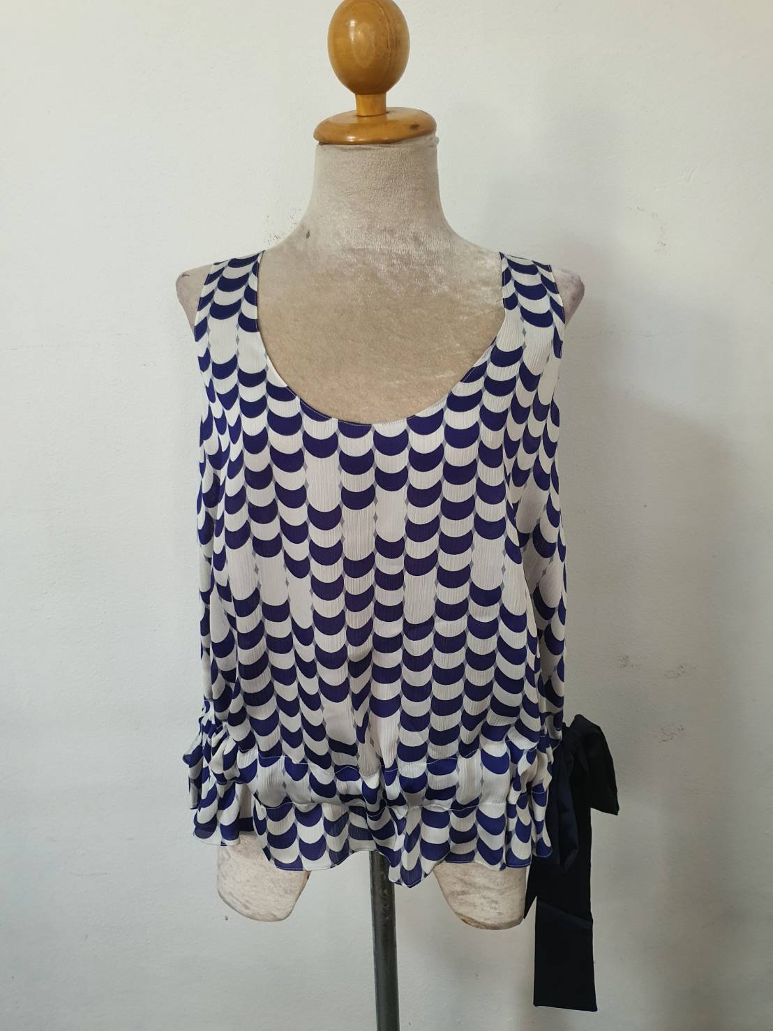 FF06397 เสื้อชีฟอง มือสอง สวยๆ อก 38 นิ้ว