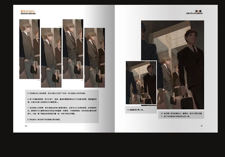 (Pre-order) หนังสือไอเดียสำหรับวาดคาแรคเตอร์หนุ่มๆ
