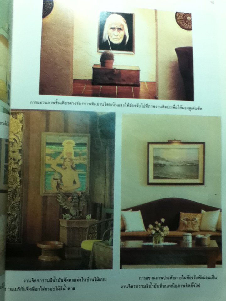 เทคนิคการใส่กรอบรูปและการตกแต่งภาพบนฝาผนัง/ ไพศาล ชุ่มสุวรรณ