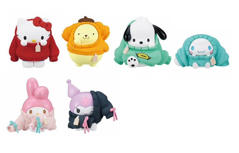 PERIHAPI! Hello Kitty and Friends Changing Clothes 8Pack BOX(Pre-order)