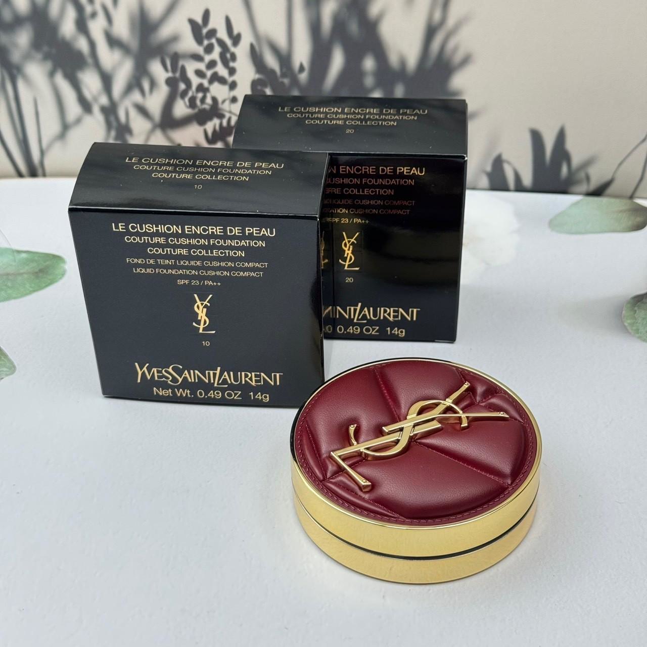 YSL LE CUSHION ENCRE DE PEAU 2025 LIMITED COLLECTION 14 g ( มีสีให้เลือกคะ )