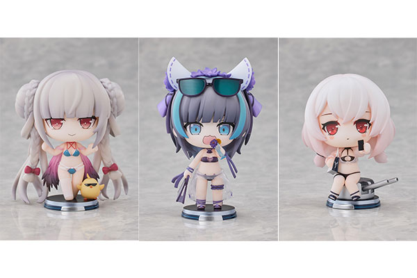 [Bonus] Azur Lane Summer Swimsuit Complete Model Chibi Figure Vol.2 3pc. Set(Pre-order)