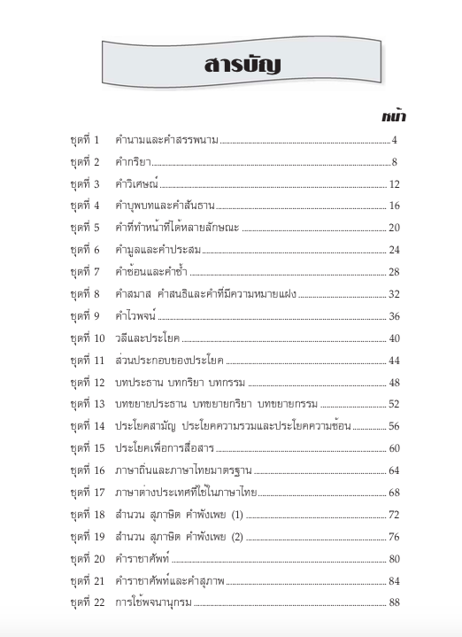 แบบฝึกหลักภาษาไทยป.6+เฉลย (เล่มพ่อขุน) สำนักพิมพ์โฟกัส