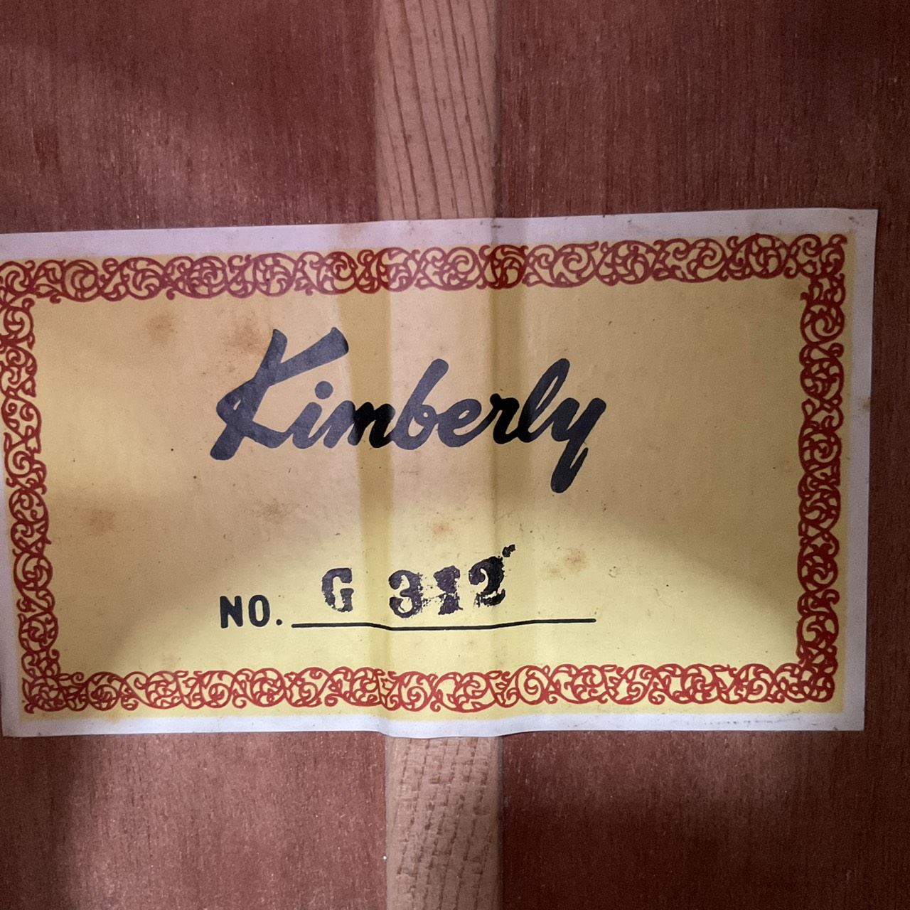 กีต้าร์คลาสสิค Kimberly(Conrad) : G312