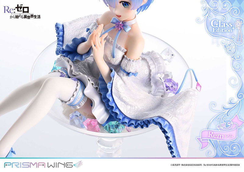 PRISMA WING Re:ZERO -Starting Life in Another World- Rem Glass Edition 1/7 Complete Figure(Pre-order)