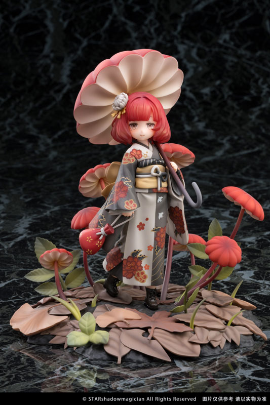 [Bonus] Mushroom Girls Series No.6 Marasmius Haematocephalus 1/1 Complete Figure(Pre-order)