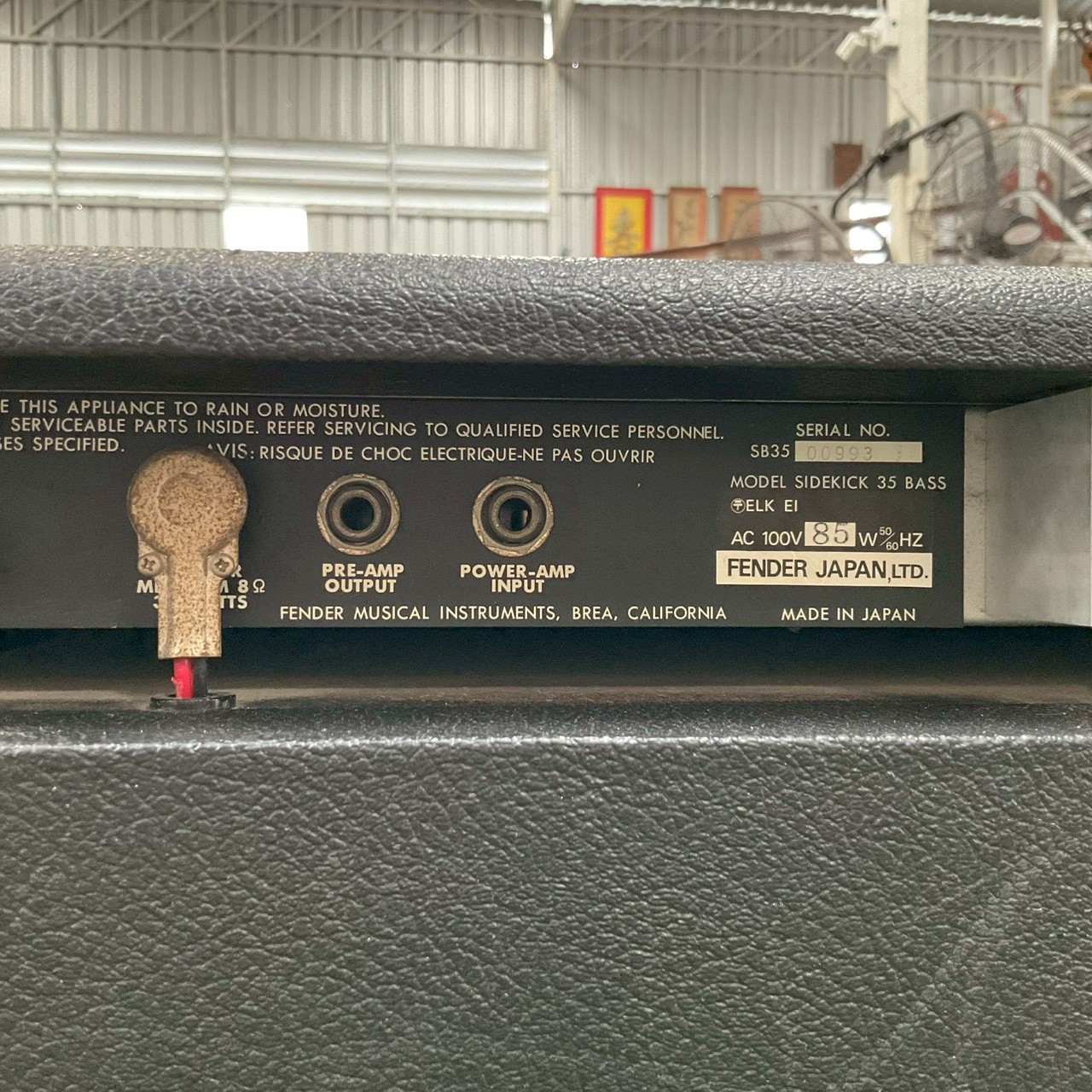 แอมป์เบส Fender : SIDEKICK 35 BASS