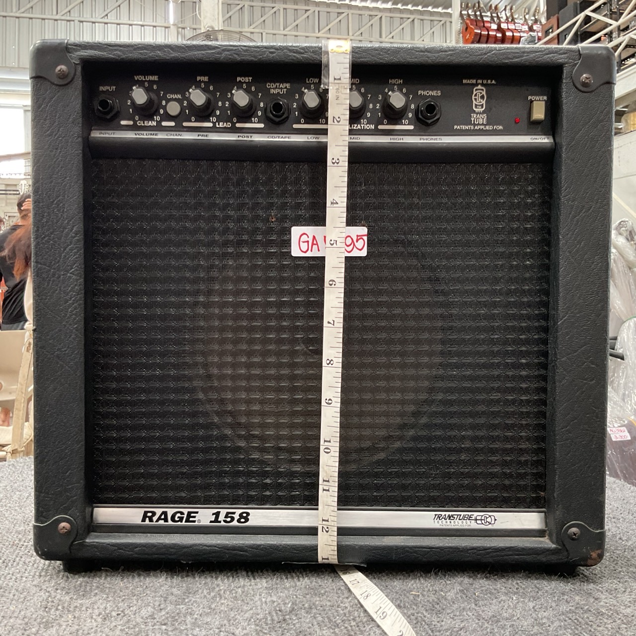 แอมป์กีต้าร์ PEAVEY : RAGE 158