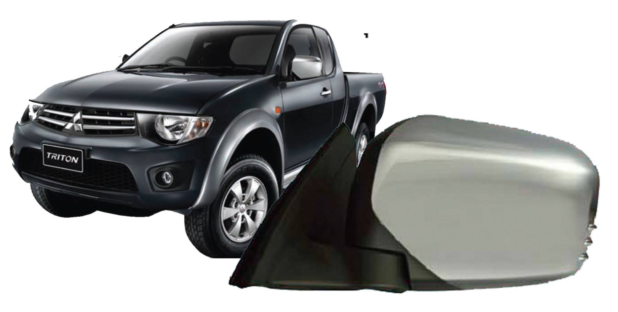 กระจกมองข้างไฟฟ้า MITSUBISHI TRITON ปี 2012 5สาย
