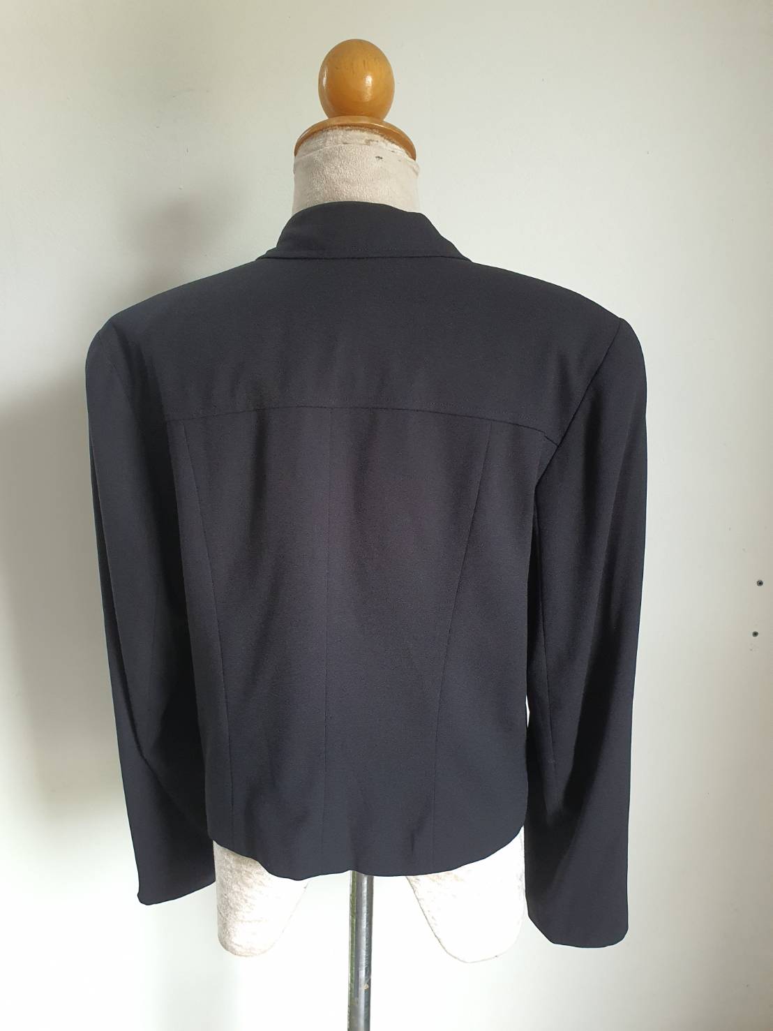 FF05497 เสื้อคลุม มือสอง ทรงสูท สีดำ แบรนด์ ellements made in usa อก 38 นิ้ว