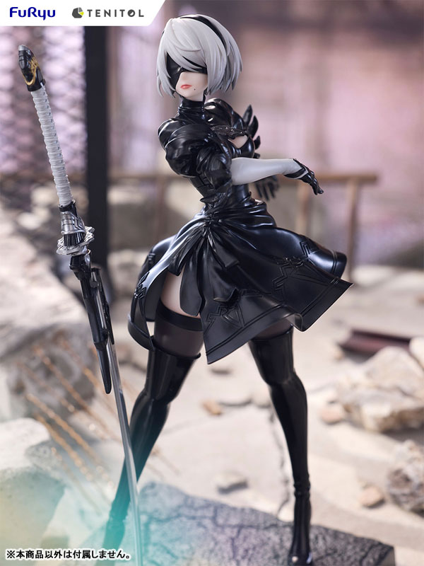 TENITOL NieR:Automata Ver1.1a 2B (YoRHa No.2 Type B) Complete Figure(Pre-order)