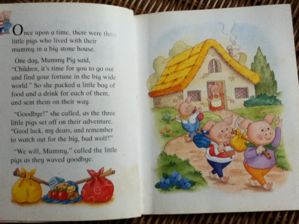 The Three Little Pigs and Puss in Boots, Buster Takes a Hostage, Iggy Pig's Party และ THE LION KING รวม 4 เล่ม