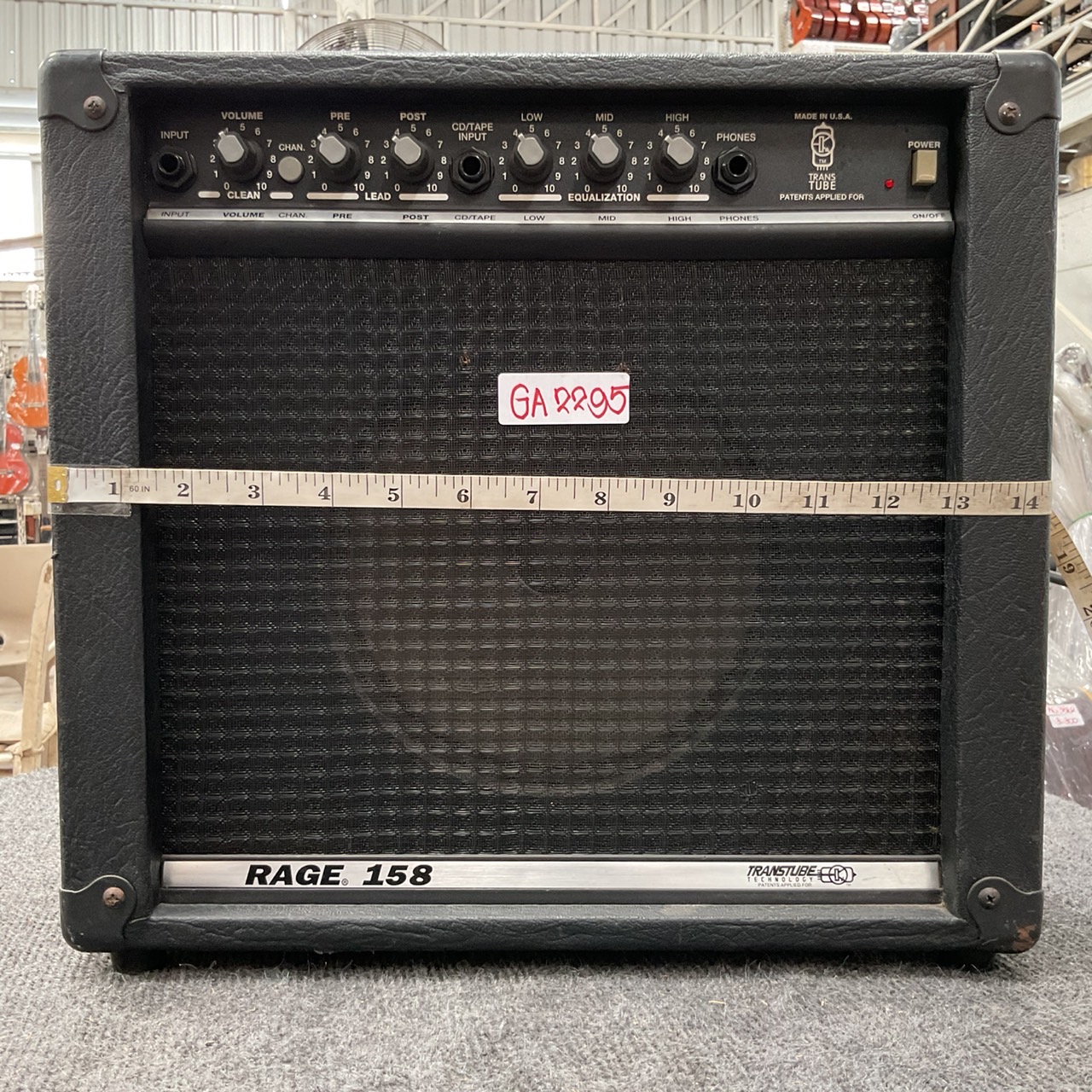แอมป์กีต้าร์ PEAVEY : RAGE 158