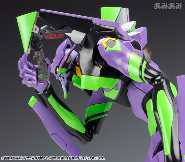 Evangelion: 2.0 You Can (Not) Advance 1/400 General-Purpose Humanoid Battle Weapon Android EVA-01 Test Type Plastic Model(In-Stock)