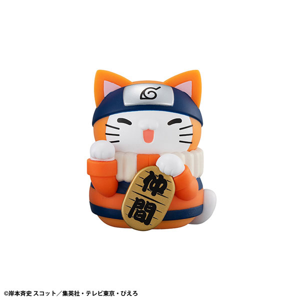 MEGA CAT PROJECT NARUTO Nyaruto! Colorful Maneki Neko FORTUNE 6Pack BOX(Pre-order)