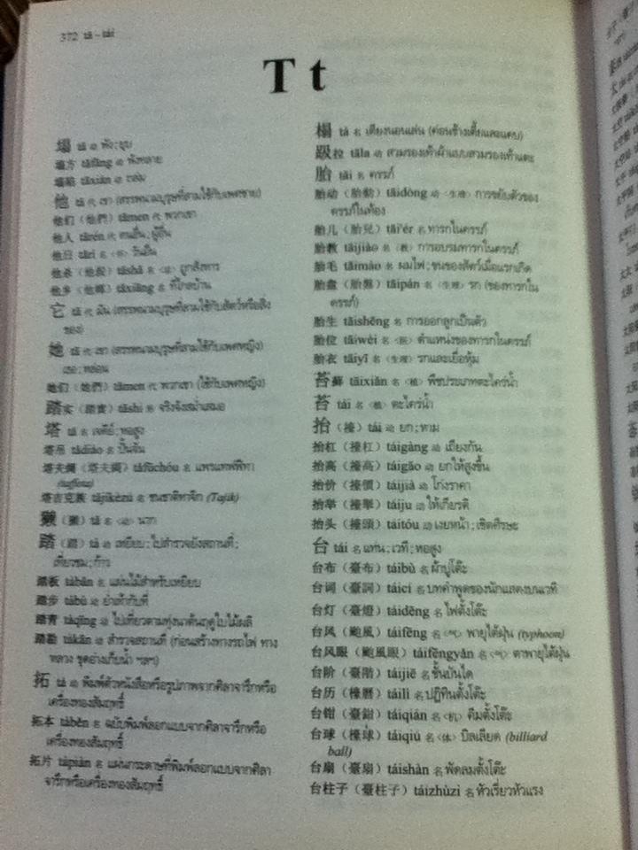 พจนานุกรม จีน-ไทย/ ศาสตราจารย์เผย์ เสี่ยวรุ่ย