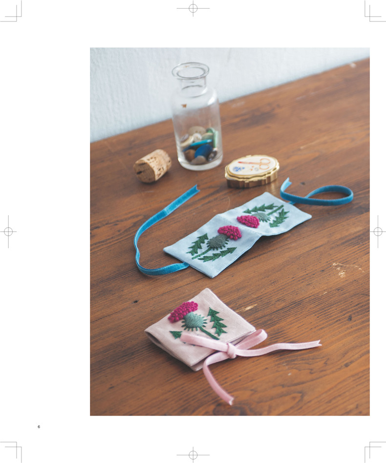 (Pre-order) หนังสือแบบงานปักผ้า Wool Stitch โดยอาจารย์ชาวญี่ปุ่น