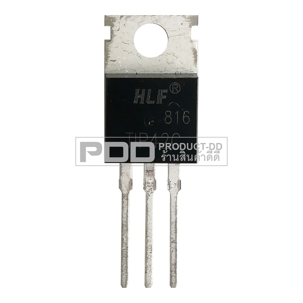 (แพค 1 คู่) TIP41C-TIP42C Power Transistor เพาเวอร์ทรานซิสเตอร์ ตัวถัง TO-220
