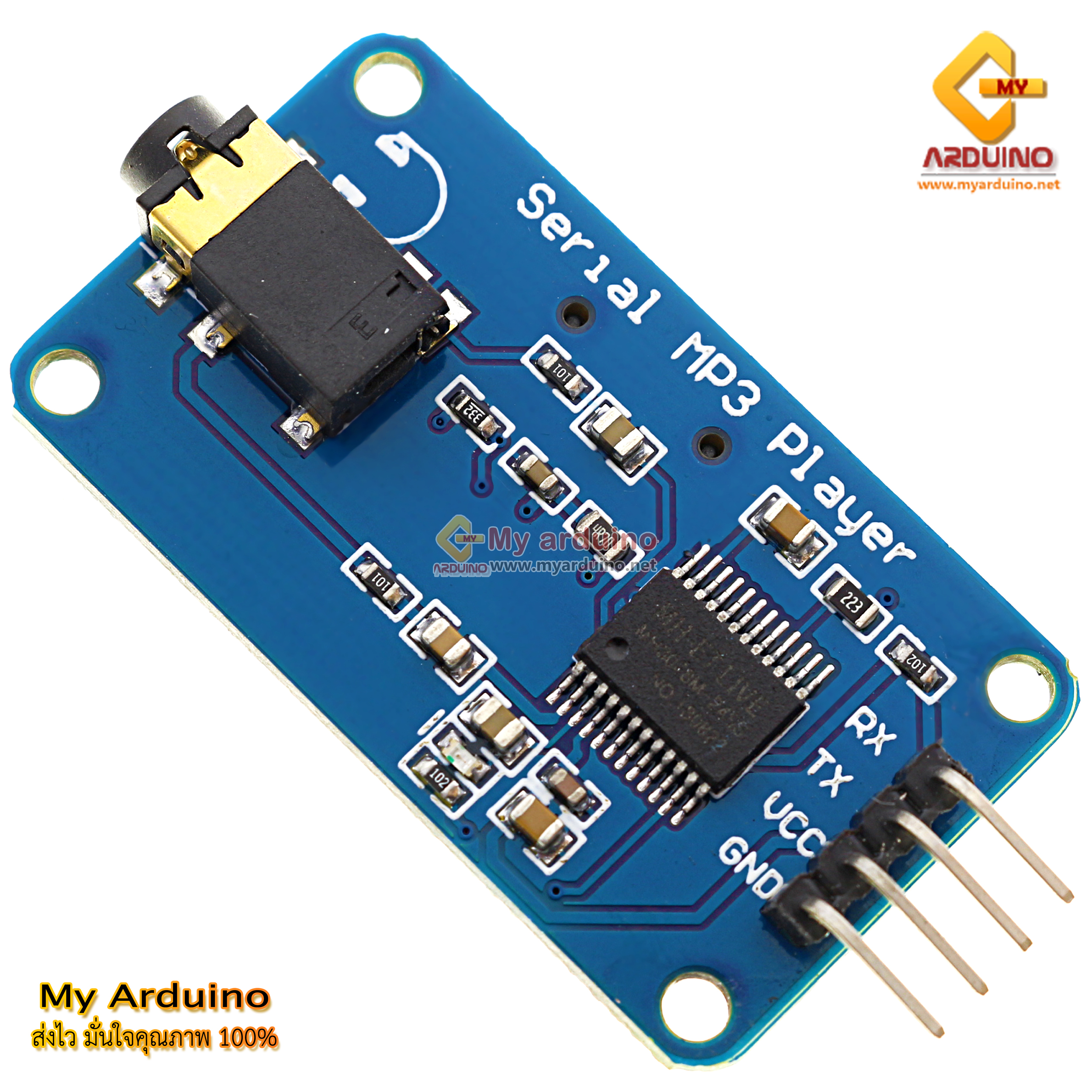 MP3 Serial UART Arduino Control Music Player Module YX6300 - ขาย ...
