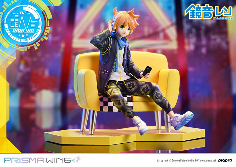 PRISMA WING Piapro Characters Kagamine Len "Art by lack" 1/7 Complete Figure(Pre-order)