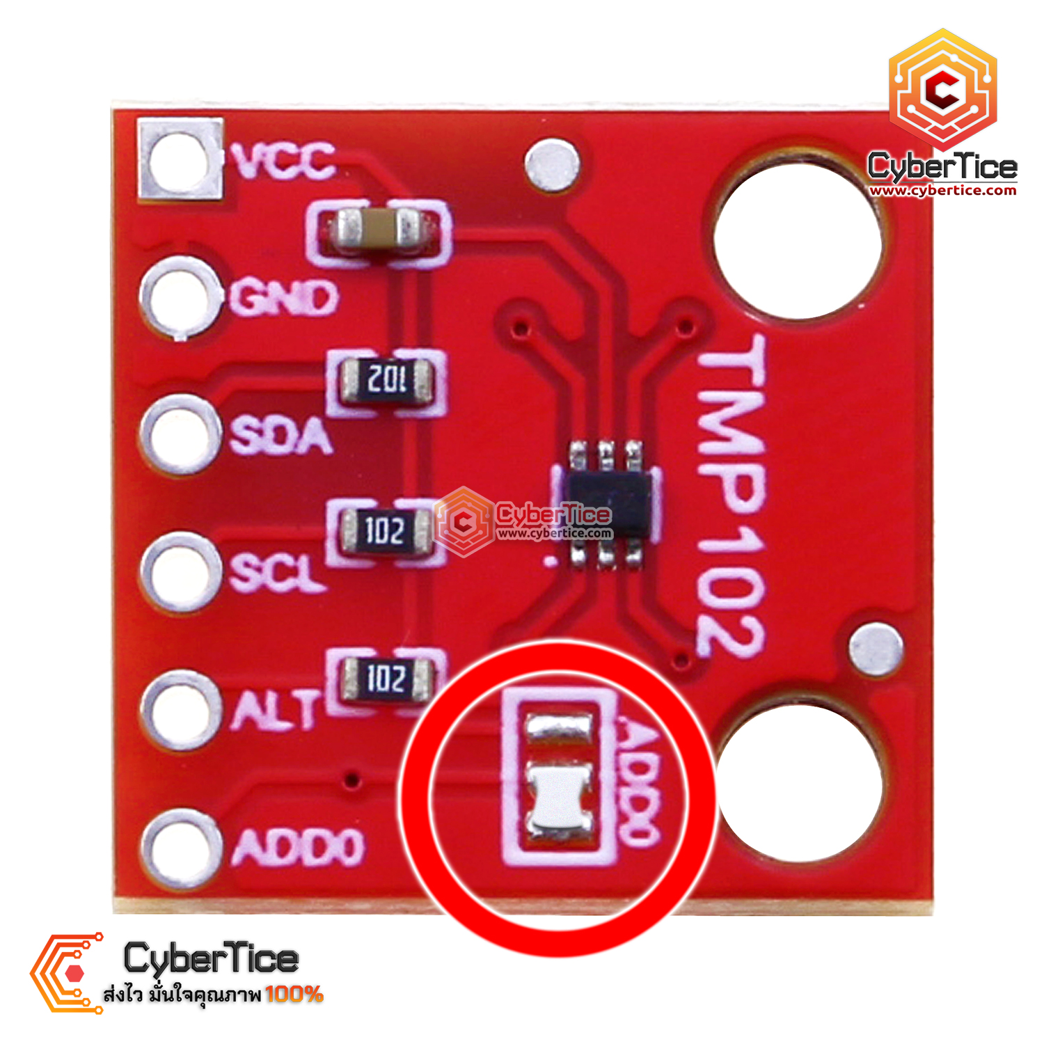 สอนใช้งาน Arduino TMP102 เซ็นเซอร์วัดอุณภูมิแบบดิจิตอล ความแม่นยำสูง ...