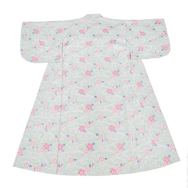 ชุดยูกาตะหญิง ญี่ปุ่น สีเขียวอ่อน 日本の浴衣 Japanese Women Yukata Light Green