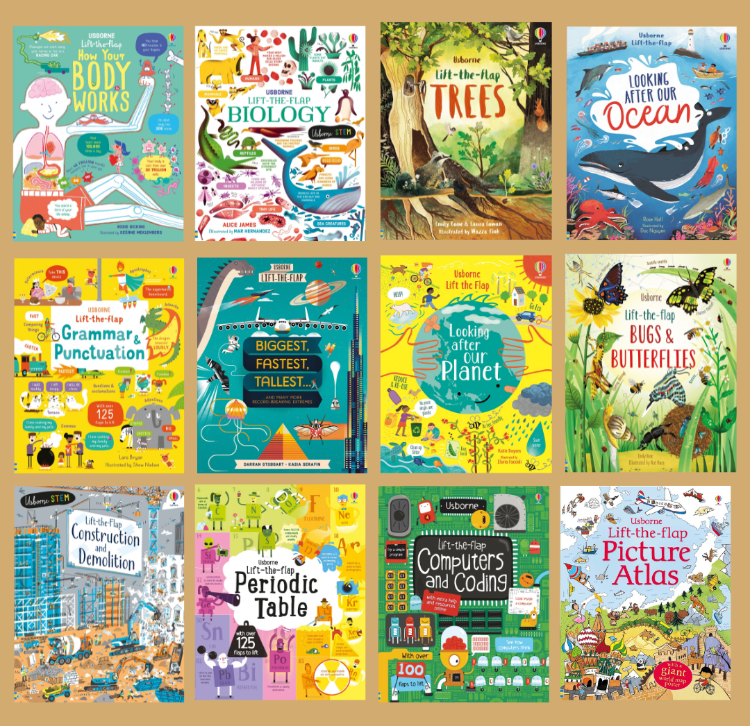 USBORNE LIFT-THE-FLAP SERIES