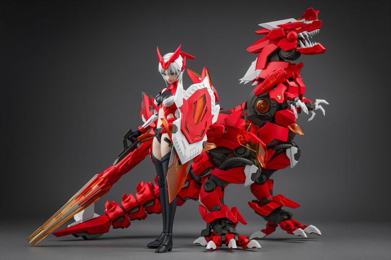 Long Ji-01 Yutyrranus & Huo Ying Plastic Model Kit(Provisional Pre-order)