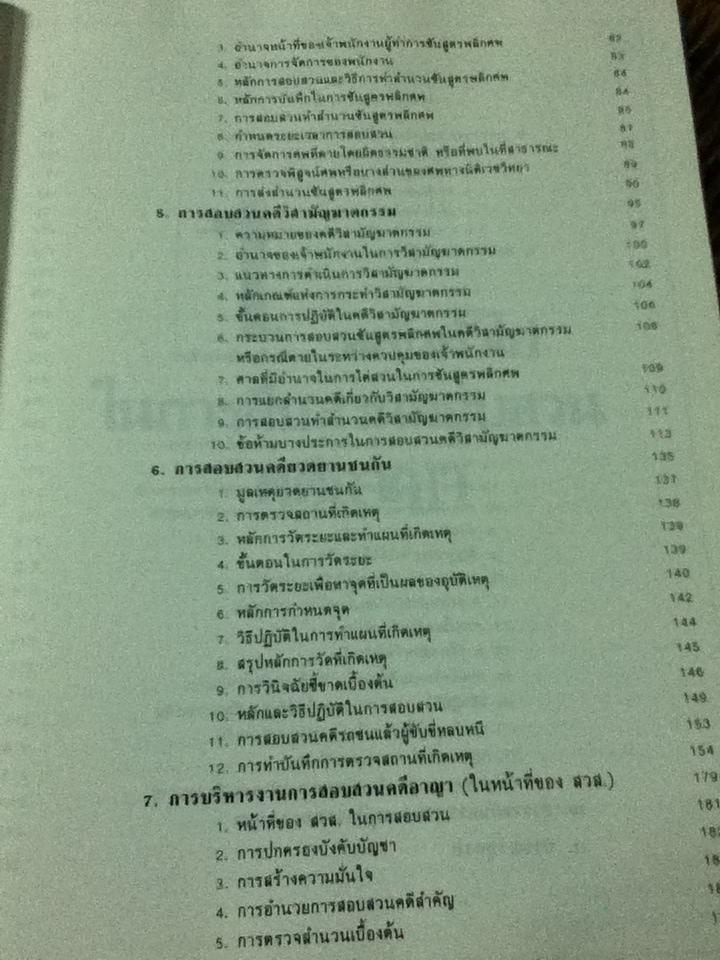 หลักการสืบสวนสอบสวนคดีอาญา/ พล.ต.ท.แสวง ธีระสวัสดิ์