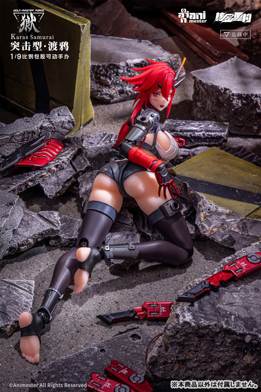 [Bonus] "WOLF-MASTIFF FORCE Karas Samurai" 1/9 Seamless Action Figure(Provisional Pre-order)