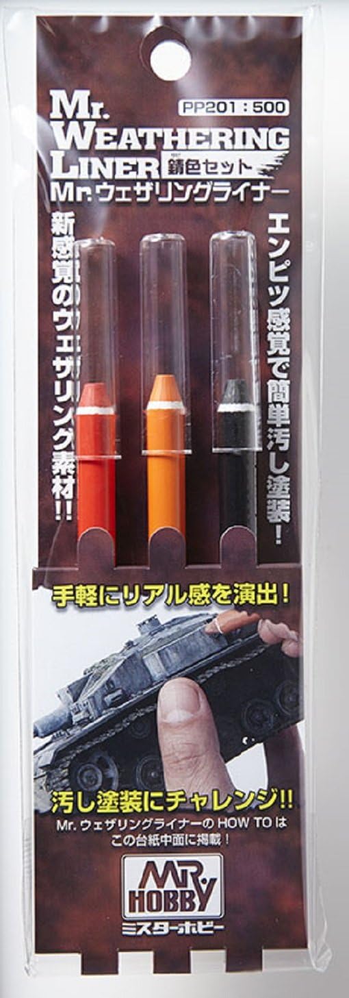 PP-201 MR.WEATHERING LINER 01 (Rust Colour Set # PP-201)