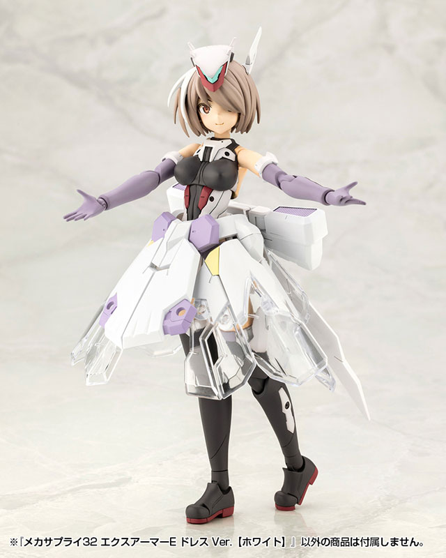 M.S.G Modeling Support Goods MECHA SUPPLY32 EXPANSION ARMOR Type E Dress Ver. (WHITE)(Pre-order)