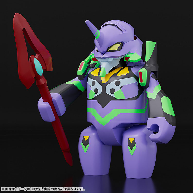 BRICKROID Rebuild of Evangelion Evangelion Test Type-01 Posable Figure(Pre-order)