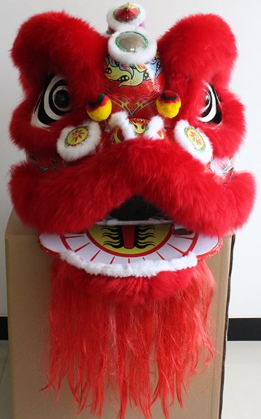南狮舞狮道 เชิดสิงโต(แบบทางใต้ของจีน) Lion Dances(Southern China)