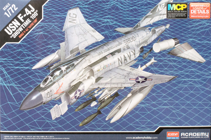โมเดลเครื่องบินจำลอง Academy ขนาด 1/72 AC12515 USN F-4J "Showtime" (MCP)