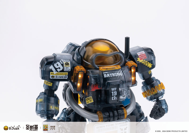 SOSKILL x ULTRA EGG SpaDuck 19th Anniversary Exclusive Black Warrior ver. Plastic Model Kit(Provisional Pre-order)