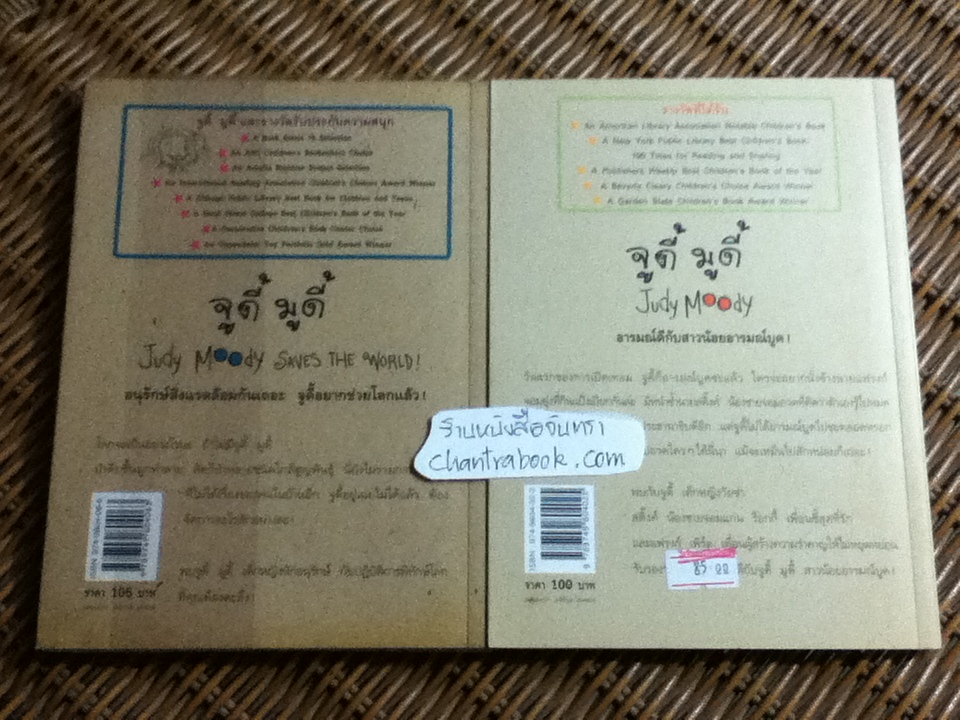 จูดี้ มูดี้ เล่ม1 ตอนสาวน้อยอารมณ์บูด และ เล่ม3 ตอน จูดี้อยากช่วยโลก!/ เมแกน แมคโดนัลด์