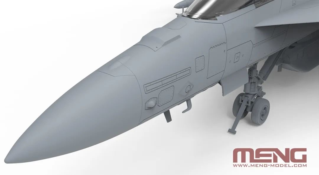 โมเดลเครื่องบิน MENG Model LS-014 1/48 Boeing EA-18G "Growler" Electronic Warfare Attack Aircraft