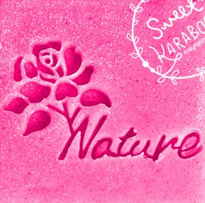 NATURE ROSY SOAP STAMP 4 x 5 ซม.